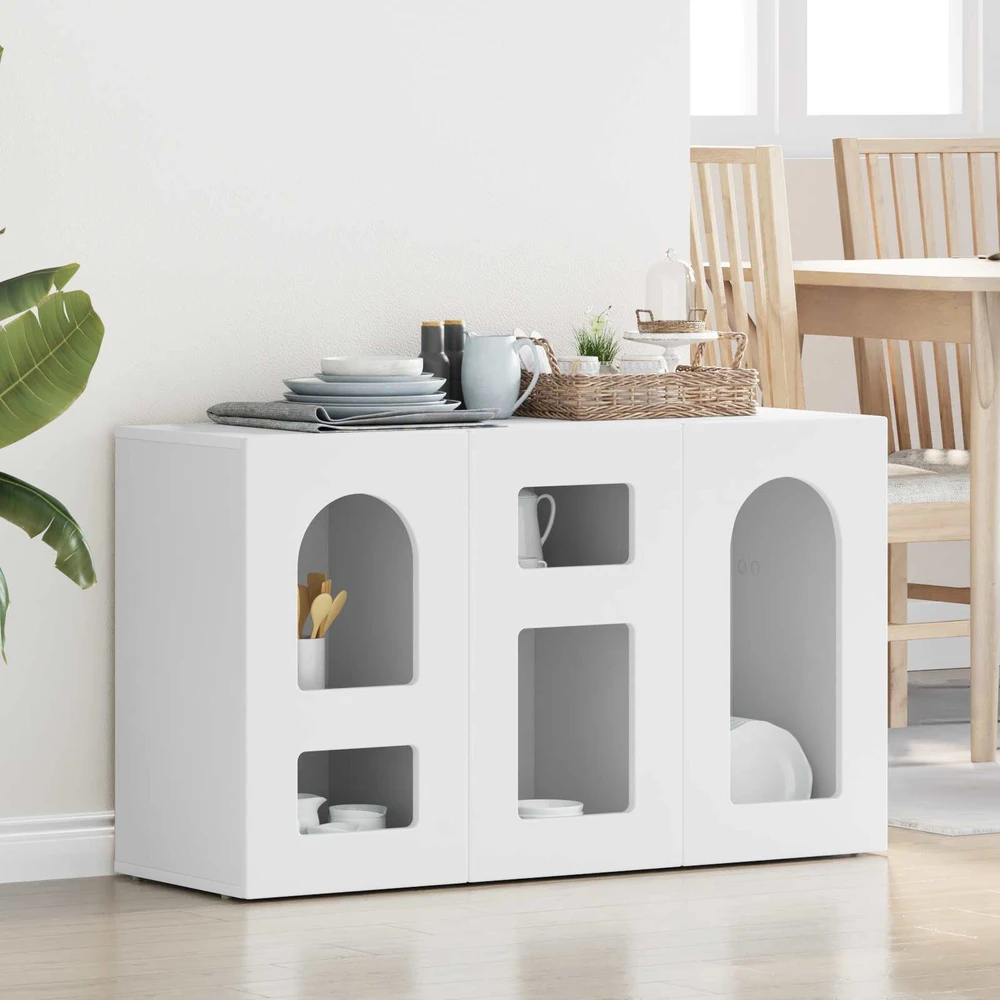 Kabalas ELST Balta 100 x 35 x 59 cm Apdirbta mediena