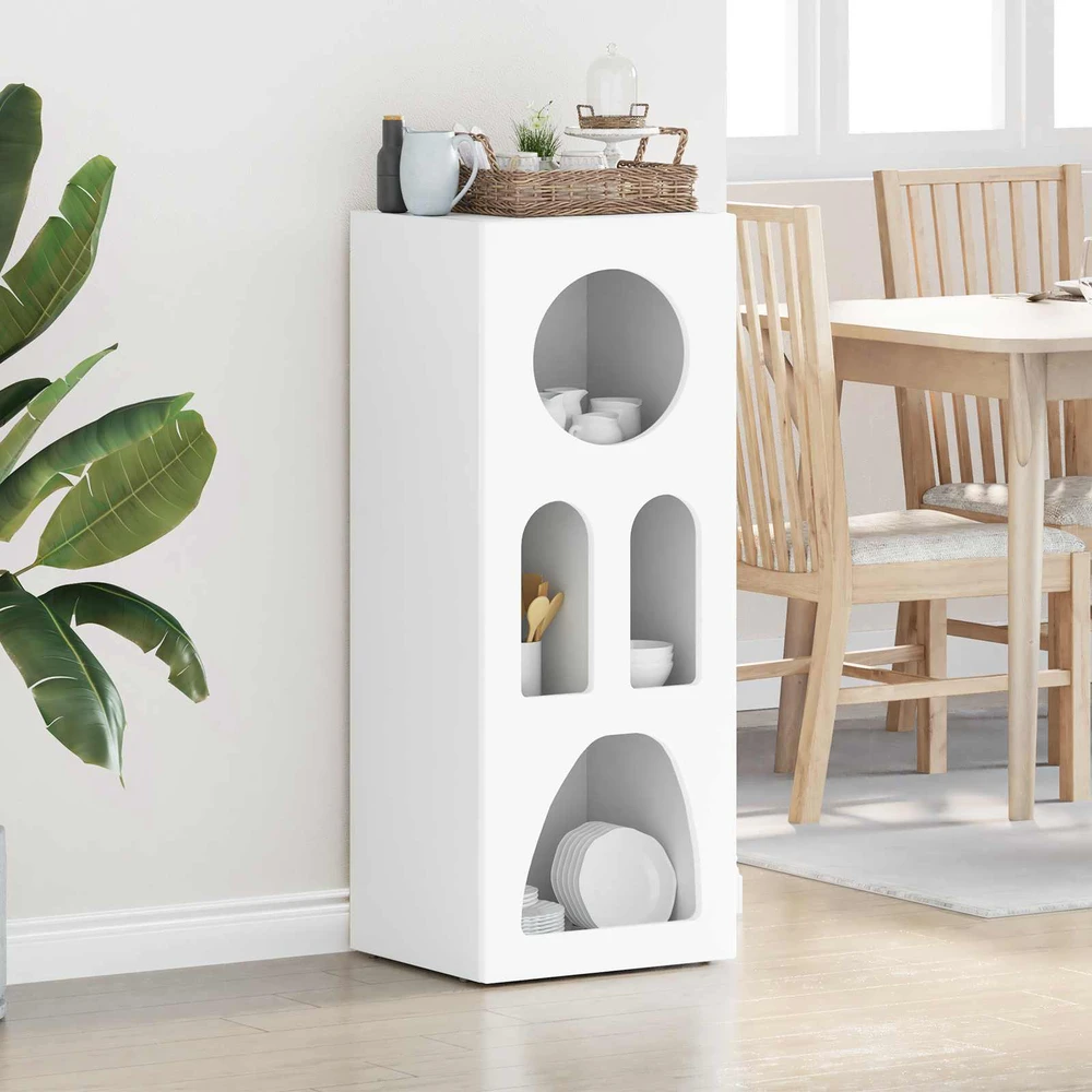 Kabalas ELST Balta 40 x 35 x 100.5 cm Apdirbta mediena