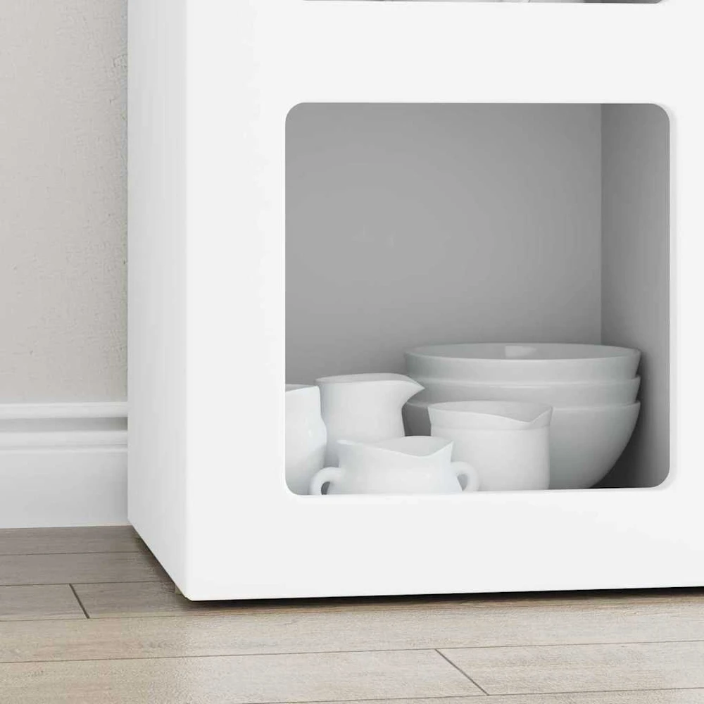 Kabalas ELST Balta 59 x 35 x 80.5 cm Apdirbta mediena