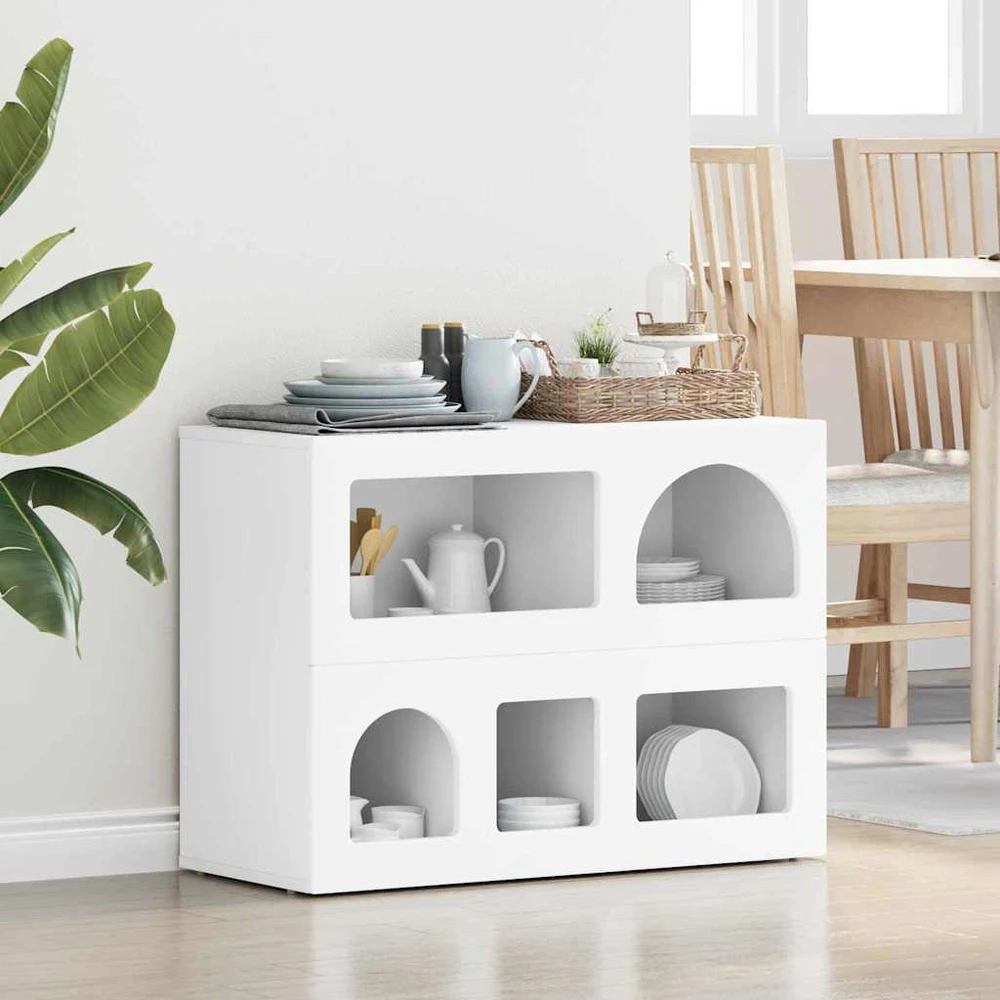 Kabalas ELST Balta 80.5 x 35 x 59 cm Apdirbta mediena