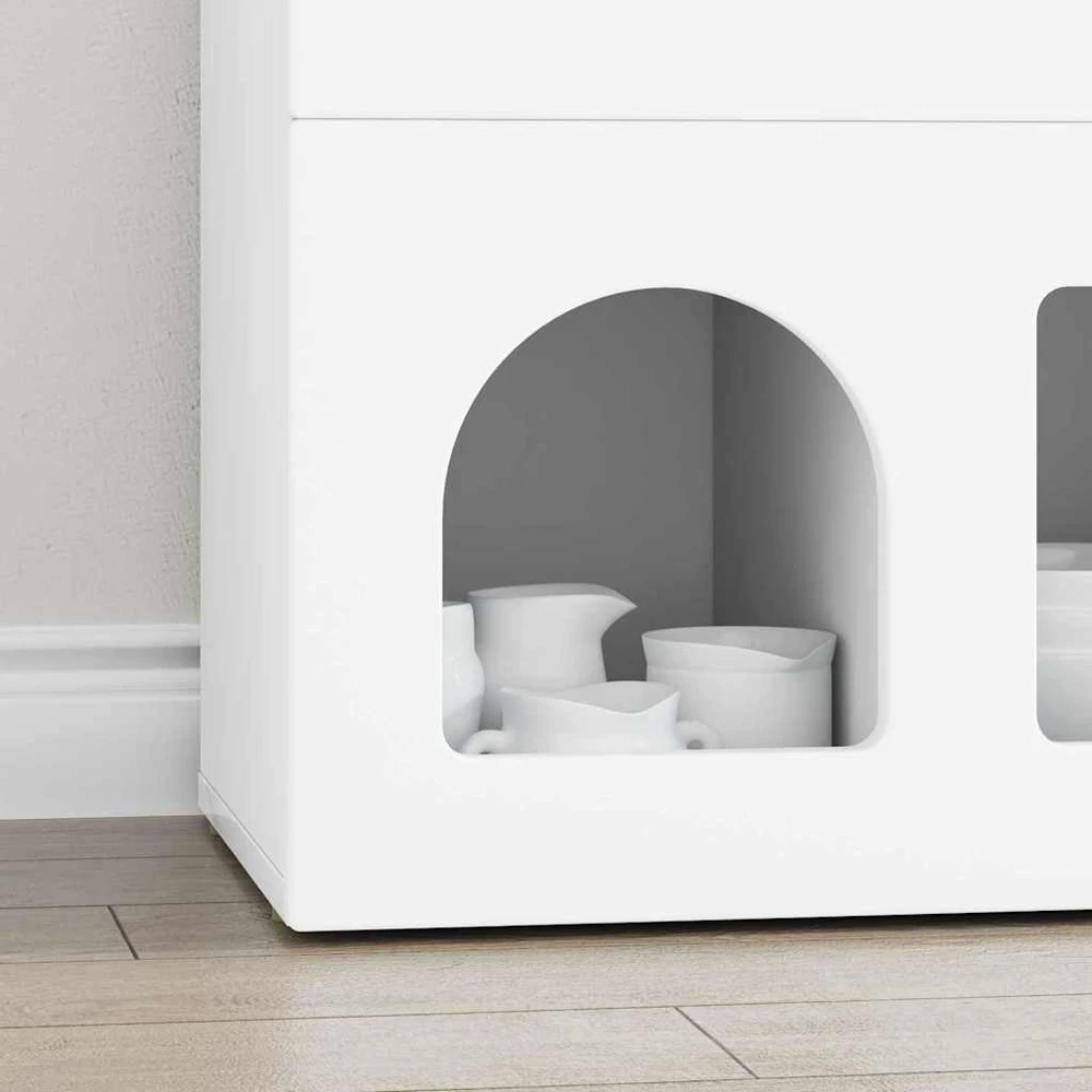 Kabalas ELST Balta 80.5 x 35 x 59 cm Apdirbta mediena