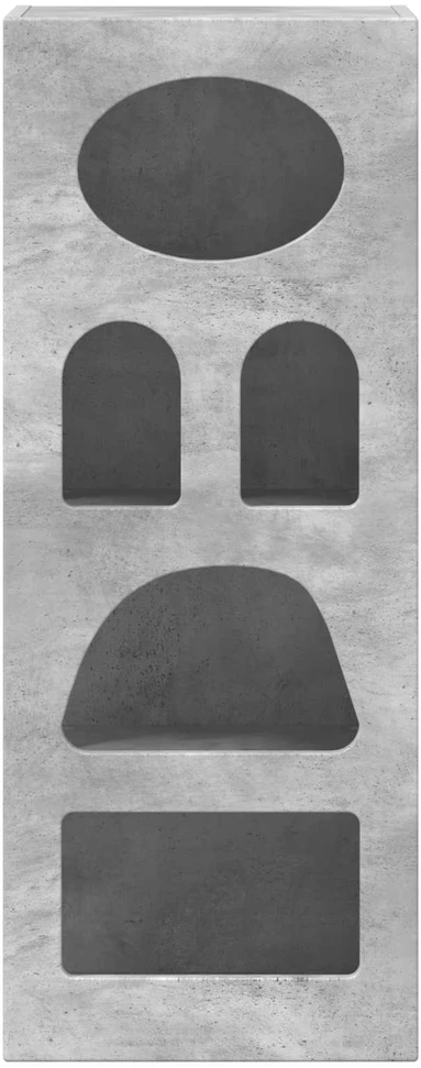 Kabalas ELST Betono pilka 40 x 35 x 100,5 cm Apdirbta mediena