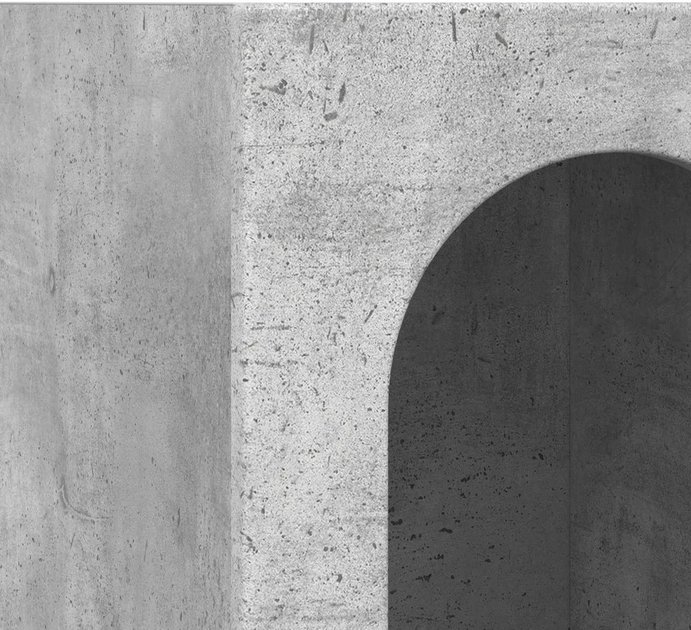 Kabalas ELST Betono pilka 59 x 35 x 100,5 cm Apdirbta mediena