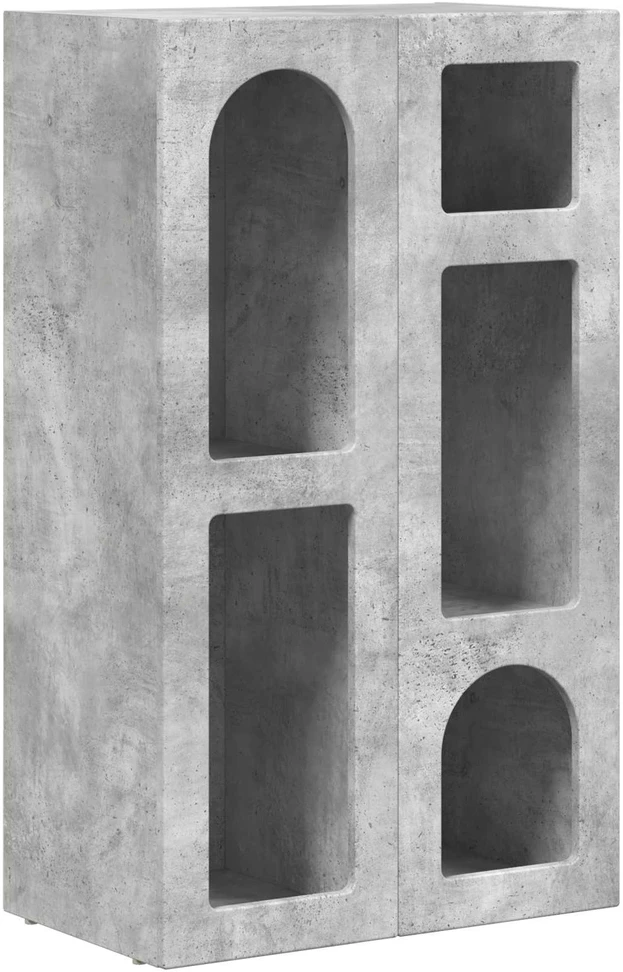 Kabalas ELST Betono pilka 59 x 35 x 100,5 cm Apdirbta mediena