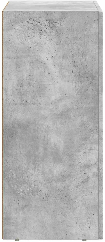 Kabalas ELST Betono pilka 59 x 35 x 80.5 cm Apdirbta mediena