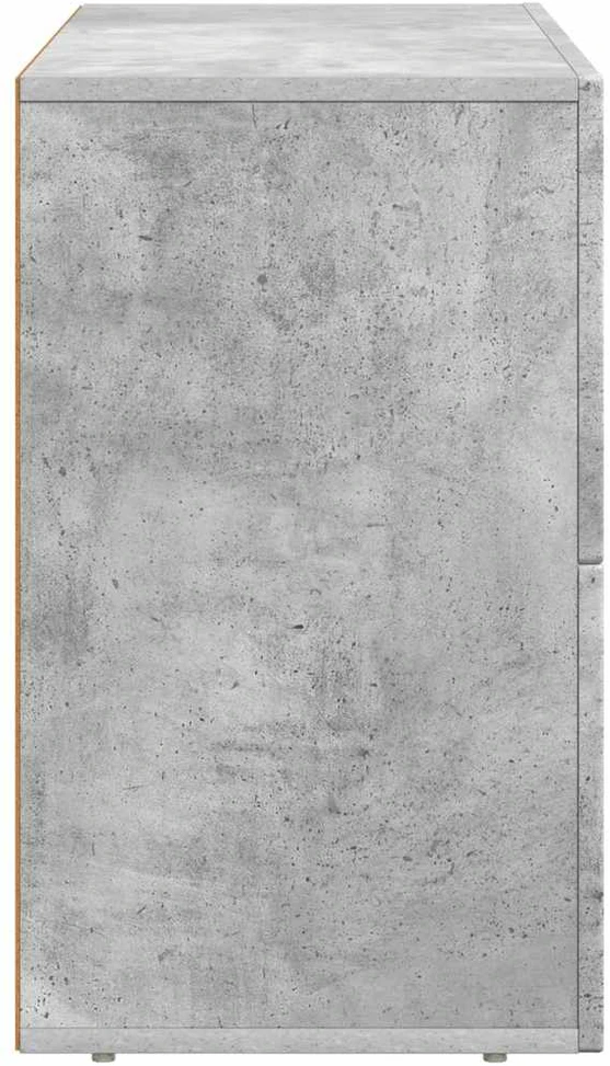 Kabalas ELST Betono pilka 80.5 x 35 x 59 cm Apdirbta mediena