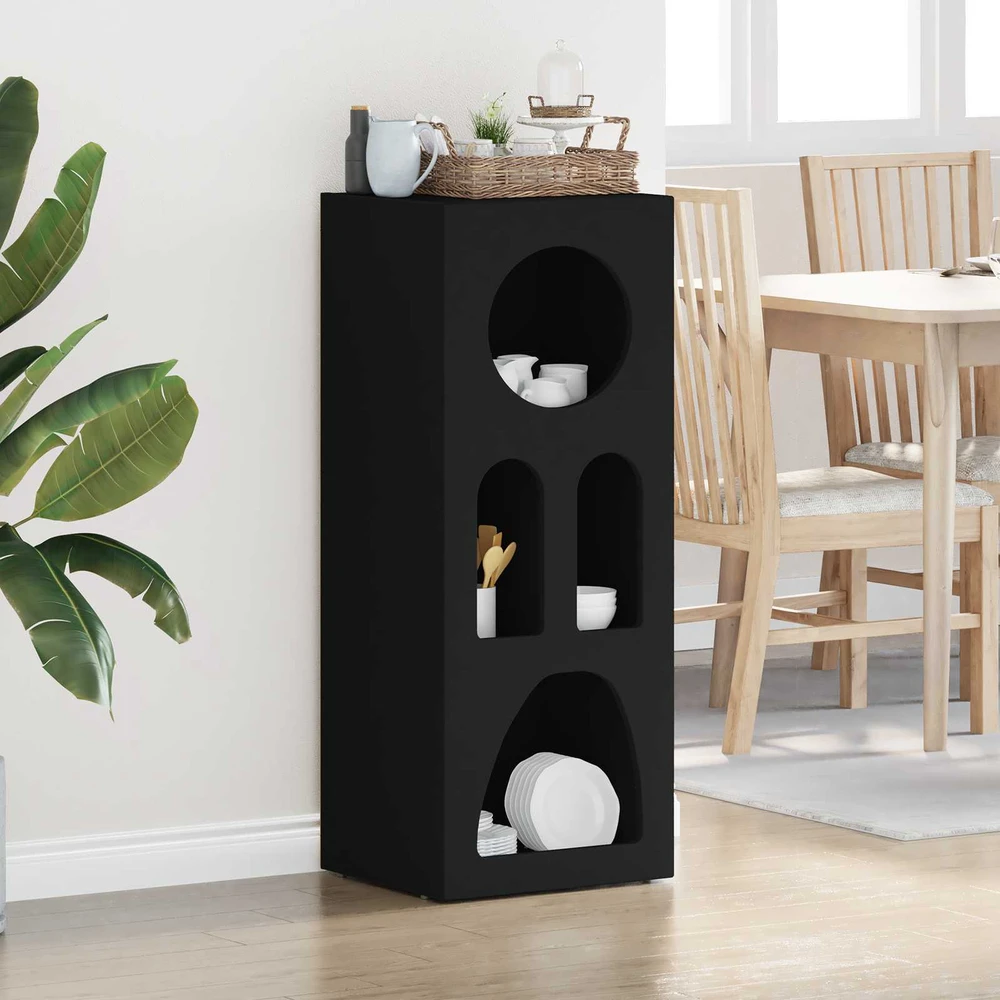 Kabalas ELST Juoda 40 x 35 x 100.5 cm Apdirbta mediena