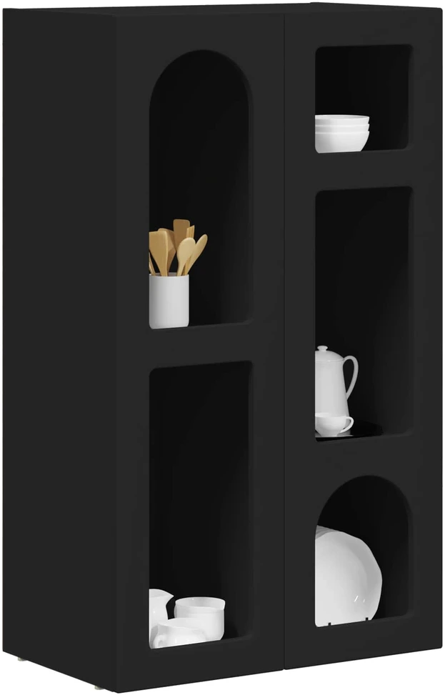 Kabalas ELST Juoda 59 x 35 x 100,5 cm Apdirbta mediena