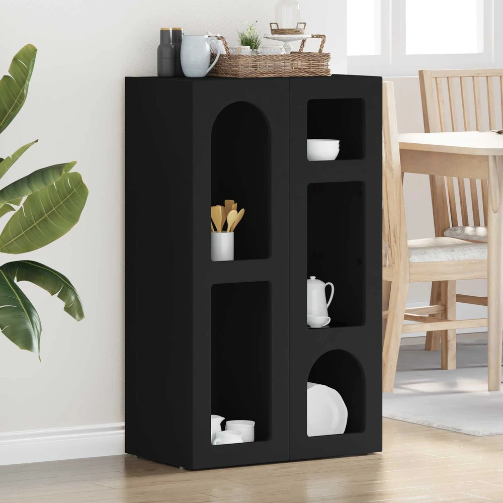 Kabalas ELST Juoda 59 x 35 x 100,5 cm Apdirbta mediena