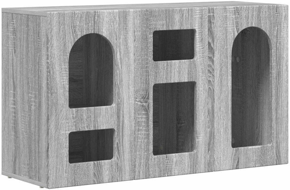 Kabalas ELST Pilkas Sonoma 100 x 35 x 59 cm Apdirbta mediena