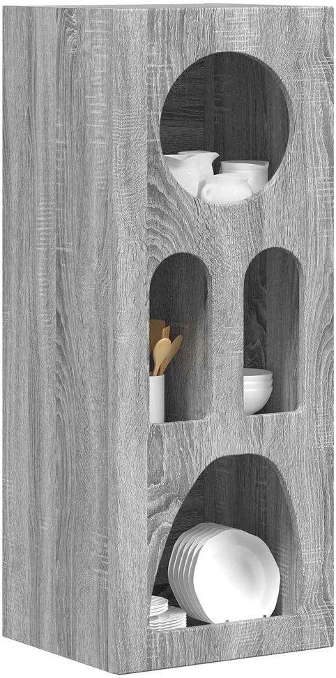 Kabalas ELST Pilkas Sonoma 40 x 35 x 100.5 cm Apdirbta mediena