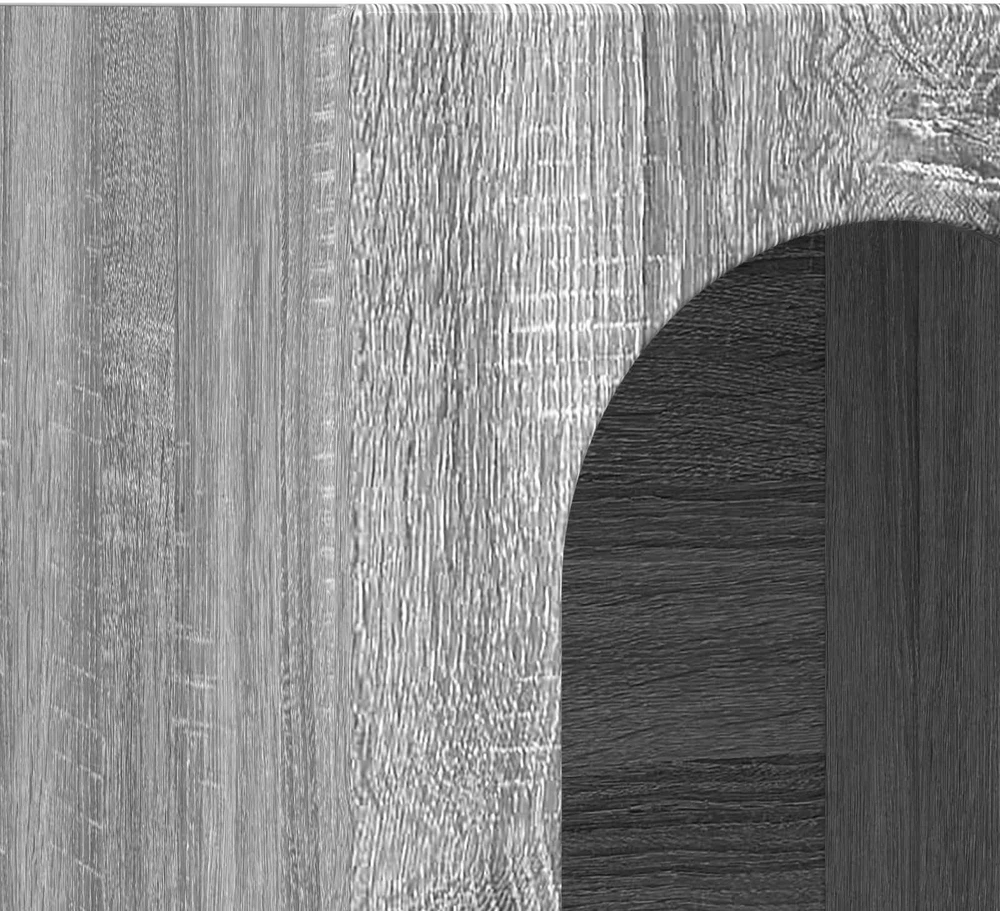 Kabalas ELST Pilkas Sonoma 59 x 35 x 100,5 cm Apdirbta mediena