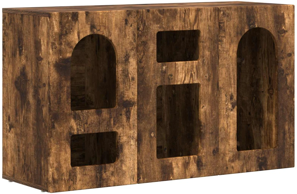 Kabalas ELST Rūkyta ąžuolas 100 x 35 x 59 cm Apdirbta mediena