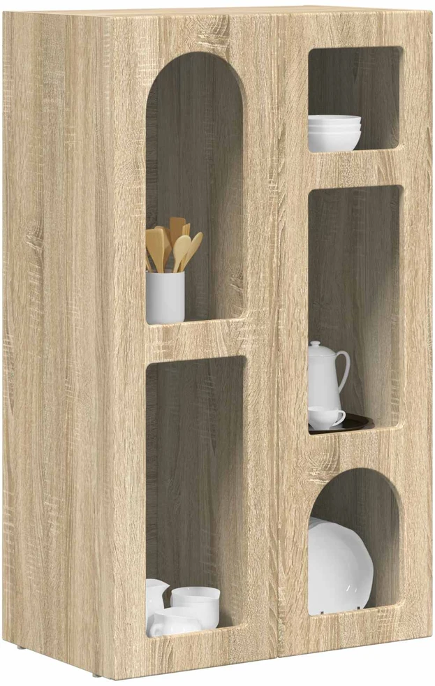 Kabalas ELST Sonoma ąžuolas 59 x 35 x 100,5 cm Apdirbta mediena