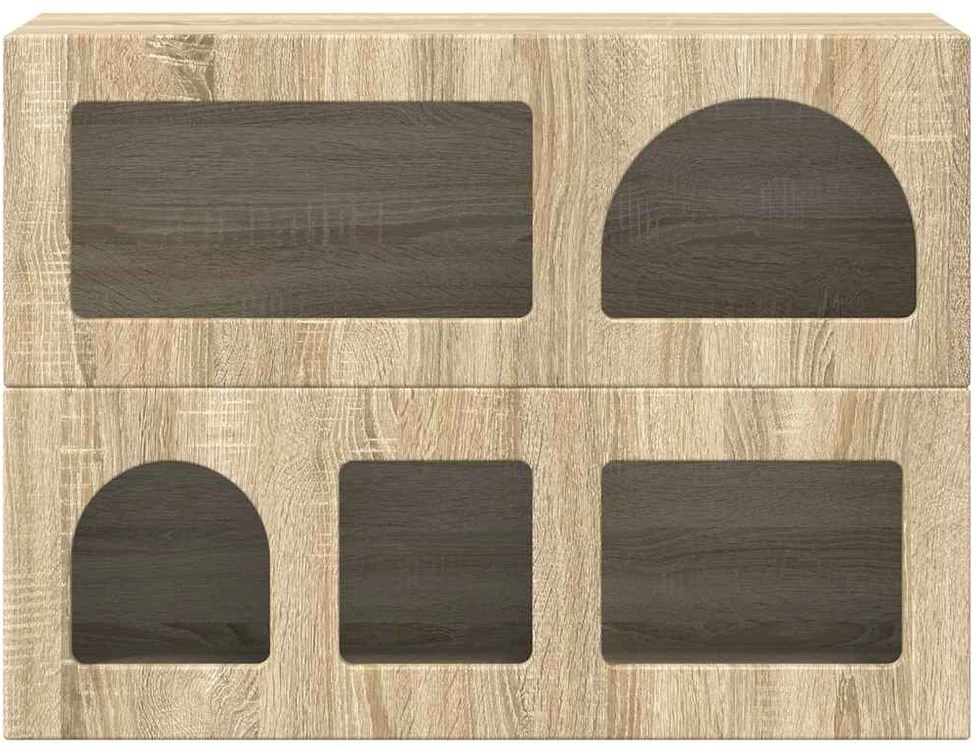 Kabalas ELST Sonoma ąžuolas 80.5 x 35 x 59 cm Apdirbta mediena