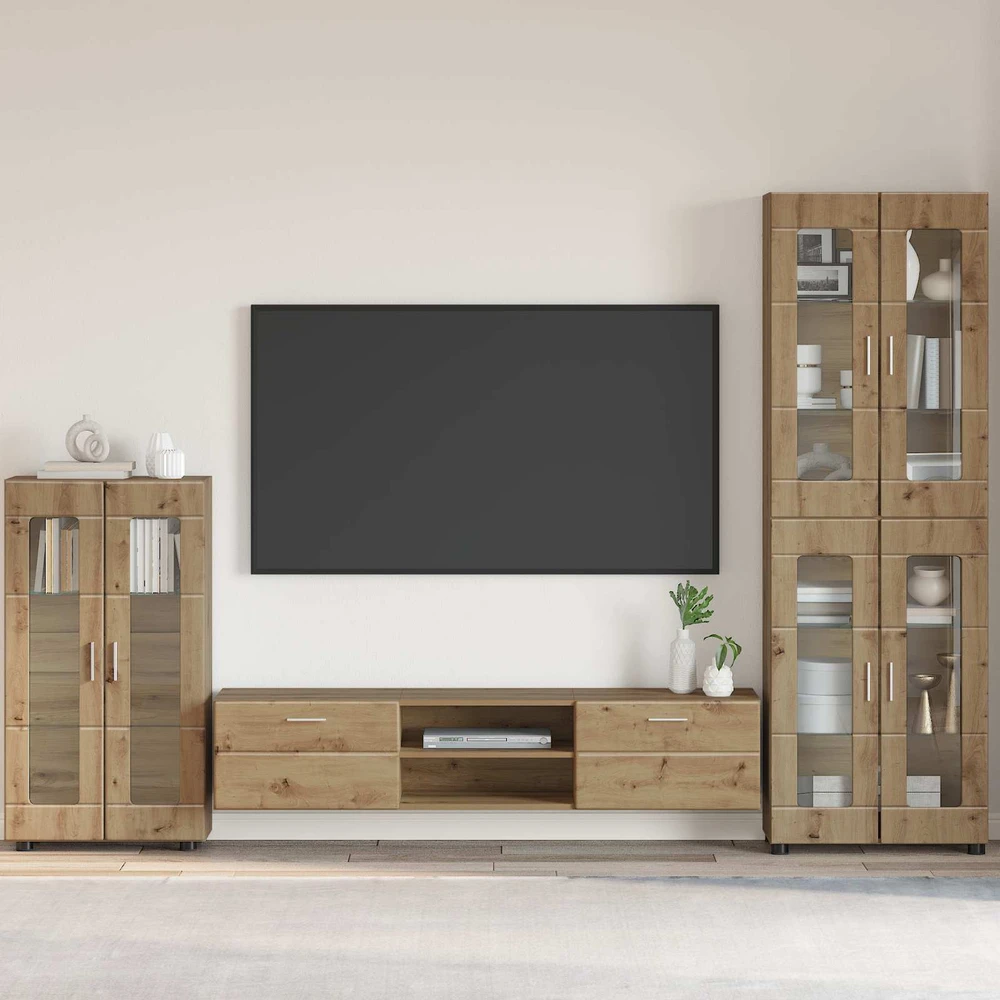 Kabalas FLORIN 55,5 x 29 x 100 cm Amatininkų ąžuolas