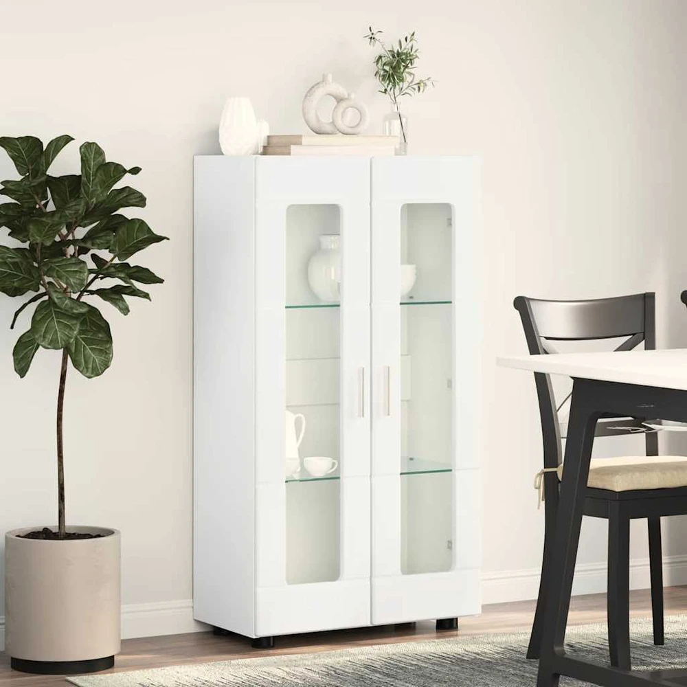 Kabalas FLORIN 55,5 x 29 x 100 cm Balta Apdirbta mediena