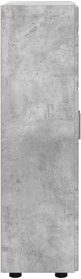 Kabalas FLORIN 55,5 x 29 x 100 cm Betono pilka Apdirbta mediena