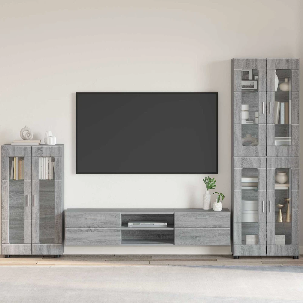 Kabalas FLORIN 55,5 x 29 x 100 cm Pilkas Sonoma