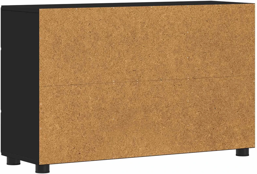 Kabalas FLORIN 88,5 x 30,5 x 55,5 cm Juoda Apdirbta mediena