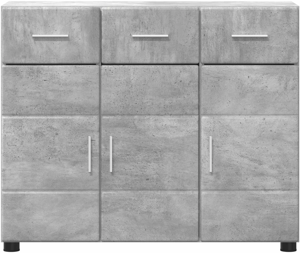 Kabalas FLORIN 88,5 x 30,5 x 73 cm Betono pilka