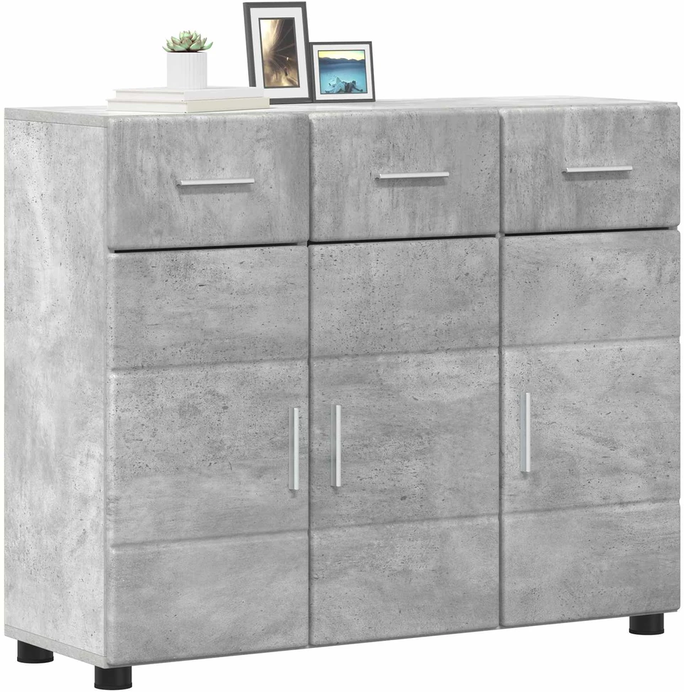 Kabalas FLORIN 88,5 x 30,5 x 73 cm Betono pilka
