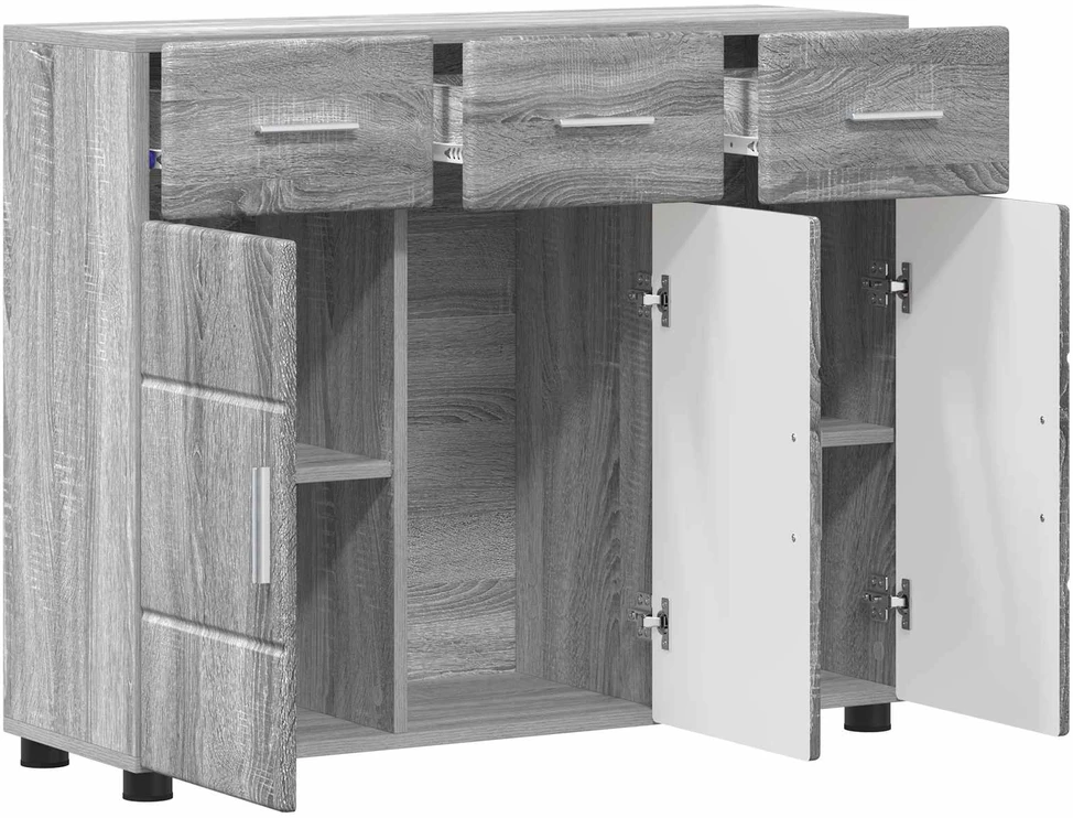 Kabalas FLORIN 88,5 x 30,5 x 73 cm Pilka Sonoma