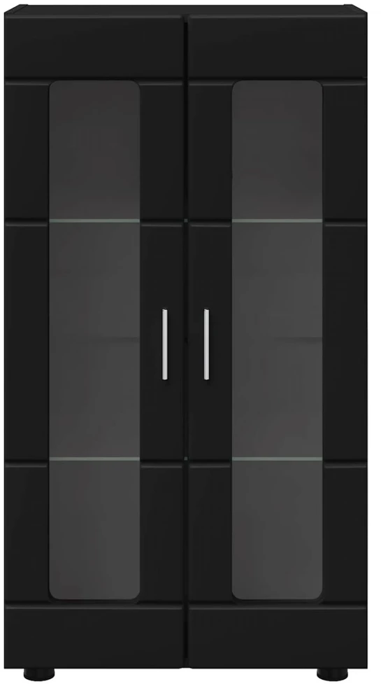 Kabalas FLORIN 55,5 x 29 x 100 cm Juoda Apdirbta mediena