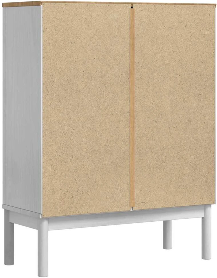 Kabalas FLORO Balta 70 x 30 x 70,5 cm Kietas pušies medis