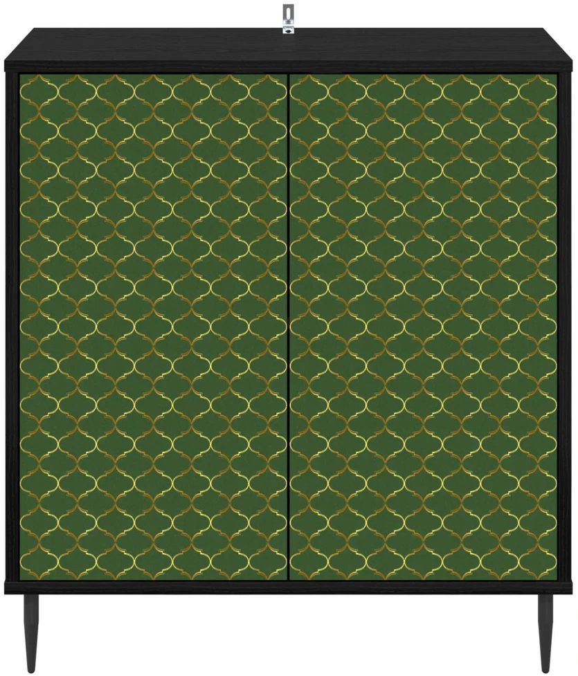 Kabalas GELEEN Juodojo ąžuolo 69 x 33 x 76 cm Apdirbta mediena