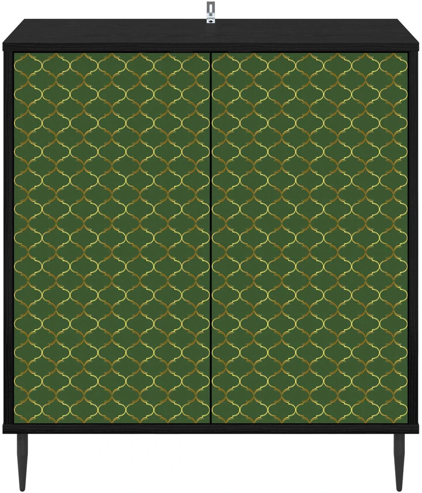 Kabalas GELEEN Juodojo ąžuolo 69 x 33 x 76 cm Apdirbta mediena