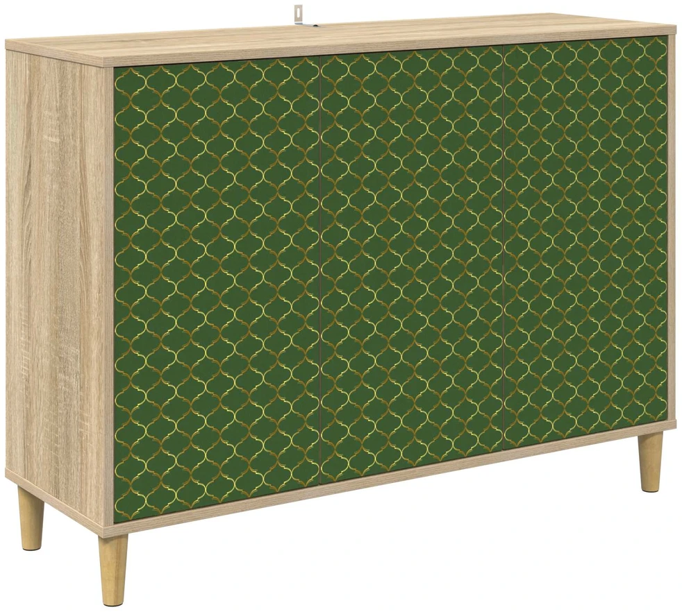 Kabalas GELEEN Sonoma ąžuolo 102 x 33 x 75 cm Apdirbta mediena