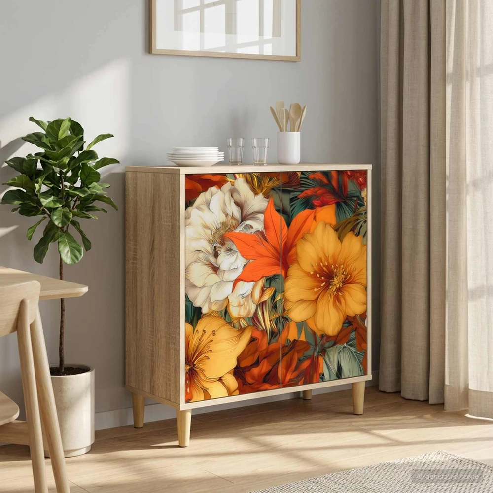 Kabalas GENNEP Sonoma ąžuolo 69 x 33 x 75 cm Apdirbta mediena
