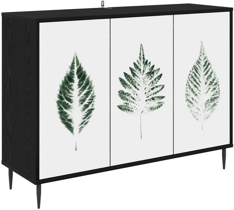 Kabalas HANAU Juodojo ąžuolo 102 x 33 x 76 cm Apdirbta mediena