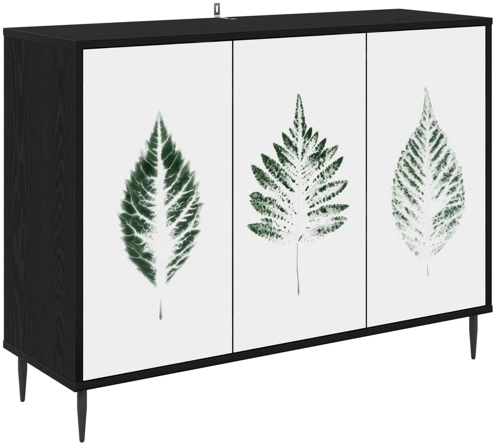 Kabalas HANAU Juodojo ąžuolo 102 x 33 x 76 cm Apdirbta mediena