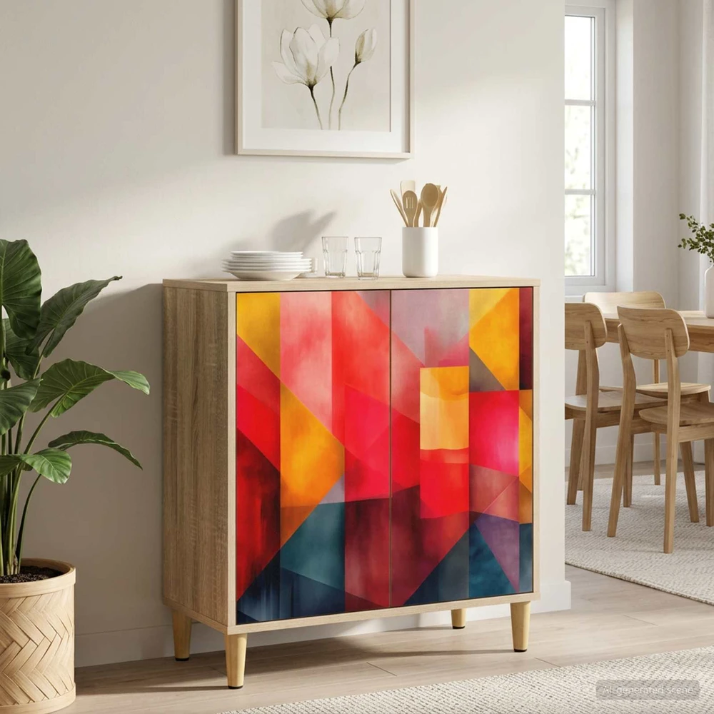Kabalas HEESCH Sonoma ąžuolo 69 x 33 x 75 cm Apdirbta mediena