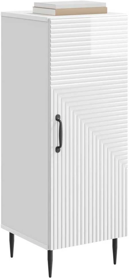 Kabalas Itin blizgi balta 33 x 34,5 x 89,5 cm Apdirbta mediena