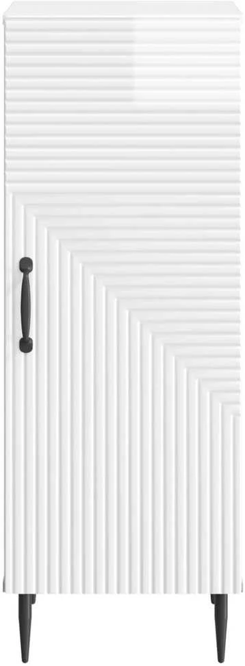 Kabalas Itin blizgi balta 33 x 34,5 x 89,5 cm Apdirbta mediena