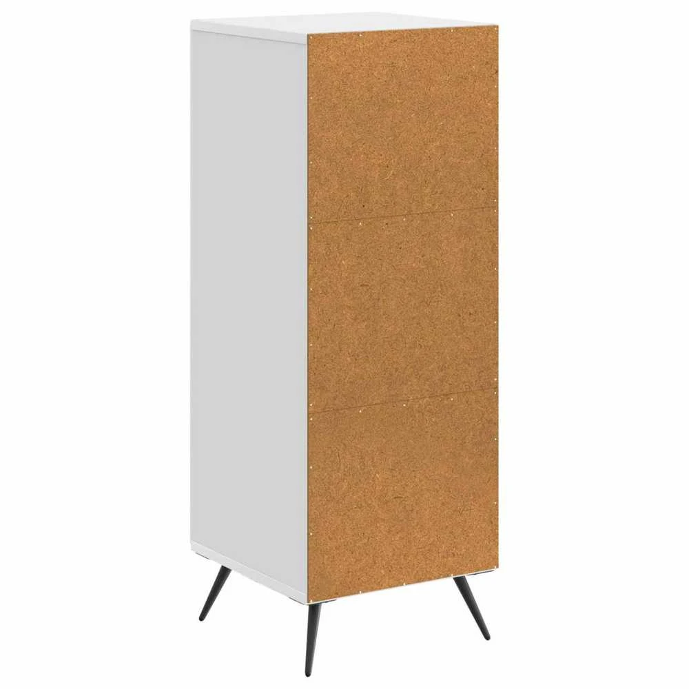 Kabalas Itin blizgi balta 33 x 34,5 x 90 cm Apdirbta mediena