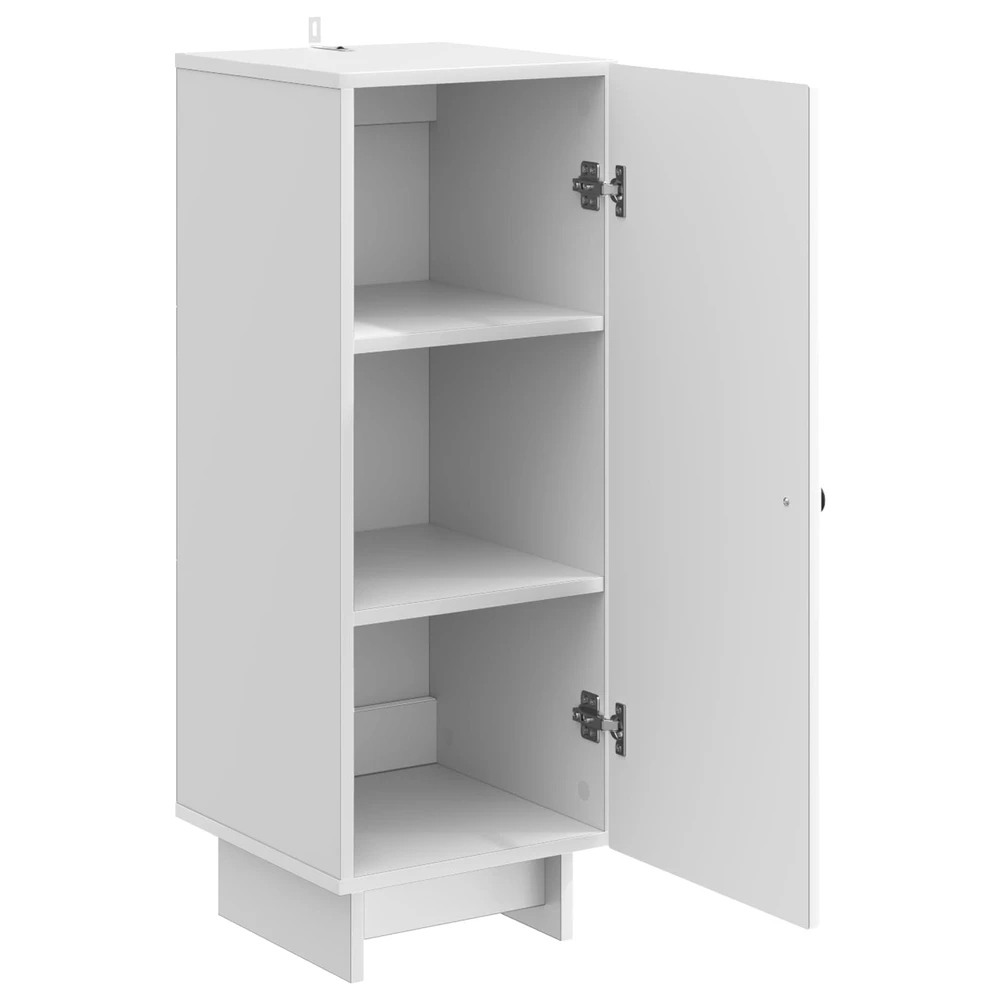 Kabalas Itin blizgi balta 33 x 34,5 x 90 cm Apdirbta mediena