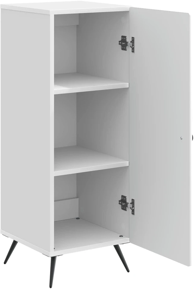 Kabalas Itin blizgi balta 33 x 34,5 x 90 cm Apdirbta mediena