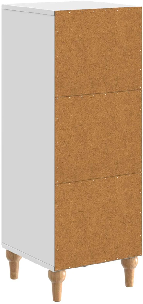 Kabalas Itin blizgi balta 33 x 34,5 x 90 cm Apdirbta mediena