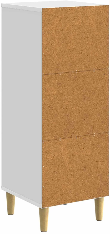 Kabalas Itin blizgi balta 33 x 34,5 x 90 cm Apdirbta mediena
