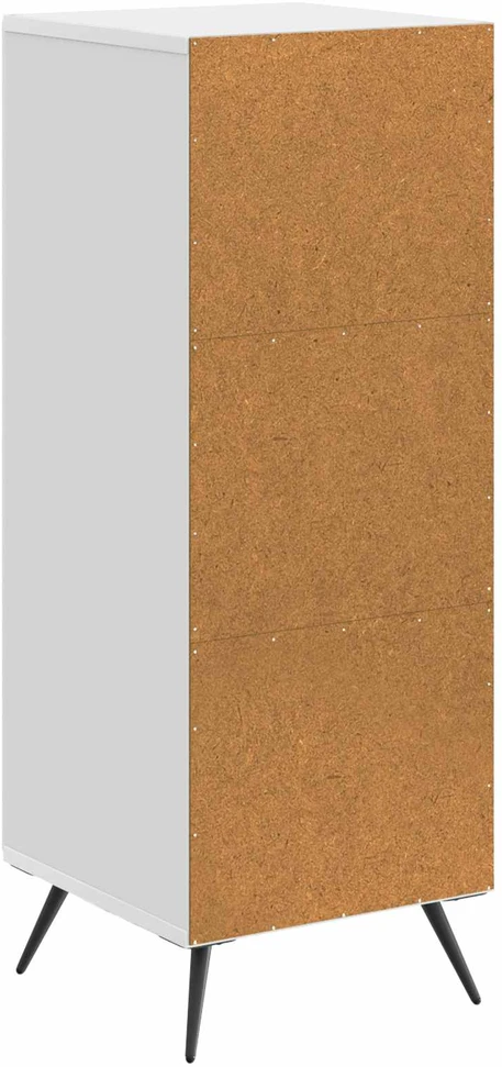 Kabalas Itin blizgi balta 33 x 34,5 x 90 cm Apdirbta mediena