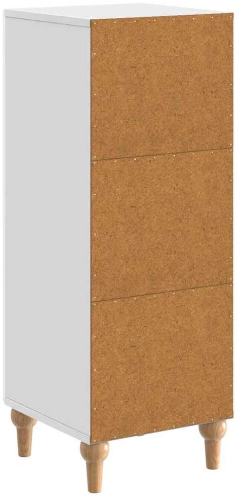 Kabalas Itin blizgi balta 33 x 34,5 x 90 cm Apdirbta mediena