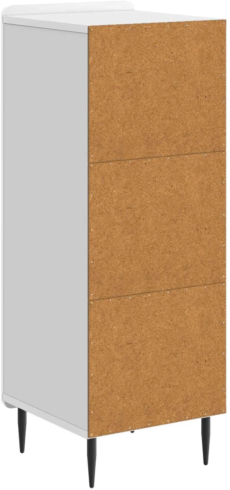 Kabalas Itin blizgi balta 34,5 x 33 x 92 cm Apdirbta mediena