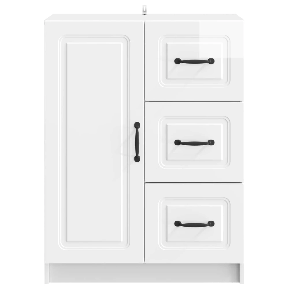 Kabalas Itin blizgi balta 66 x 34,5 x 87 cm Apdirbta mediena