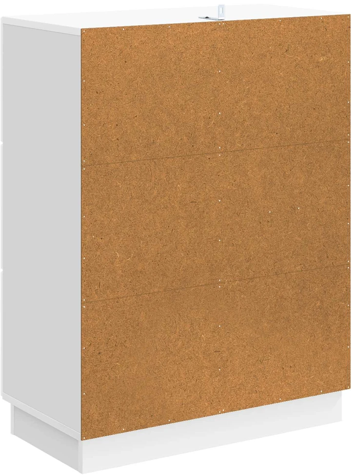 Kabalas Itin blizgi balta 66 x 34,5 x 87 cm Apdirbta mediena