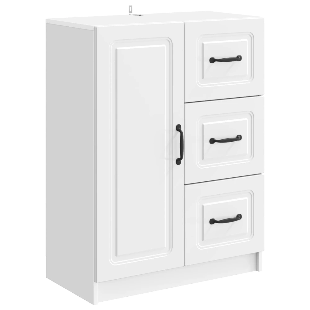 Kabalas Itin blizgi balta 66 x 34,5 x 87 cm Apdirbta mediena