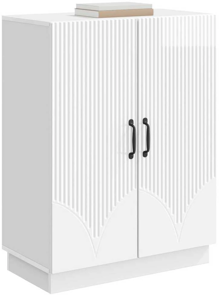 Kabalas Itin blizgi balta 66 x 34,5 x 87 cm Apdirbta mediena